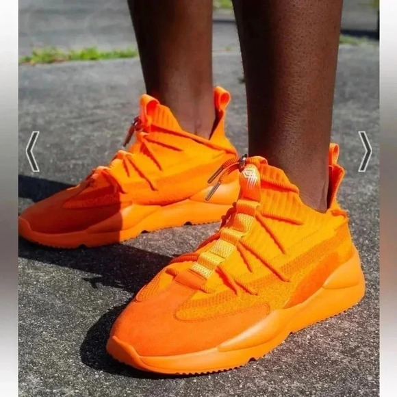 Triple 7 Citrus Racer‎ lightweight chunky base lace up sneakers Sz 9 - Picture 2 of 13